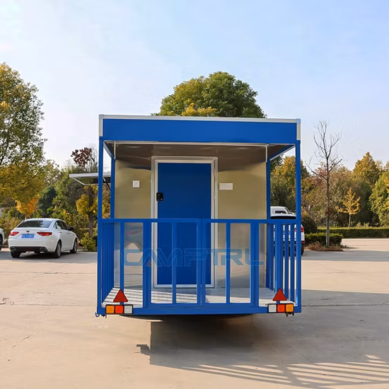 Remolques de comida de China a precio de fábrica Remolque de comida cuadrada de catering móvil Remolque de cocina de comida rápida